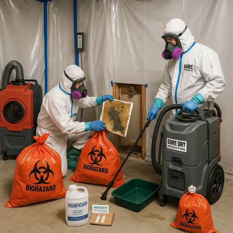 Contaminated Water Handling Protocols process in Franklin, WV