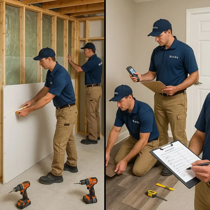 Repairs and Reconstruction process in Franklin, WV