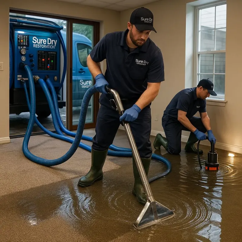Water Extraction and Removal process in Franklin, WV
